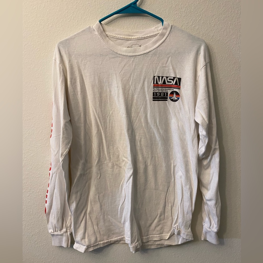 Neon Riot 1981 NASA long sleeve tee. Size medium. United States on sleeve.